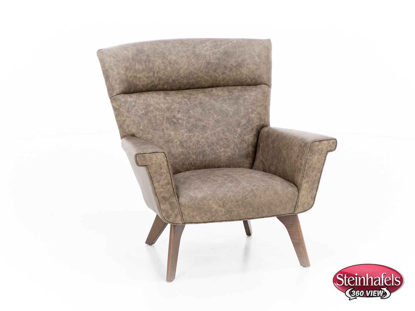 hickory heritage brown accent chair  image   