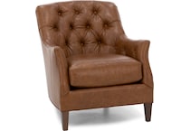 hickory heritage brown accent chair z  
