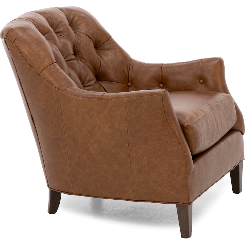 hickory heritage brown accent chair z  