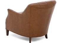 hickory heritage brown accent chair z  