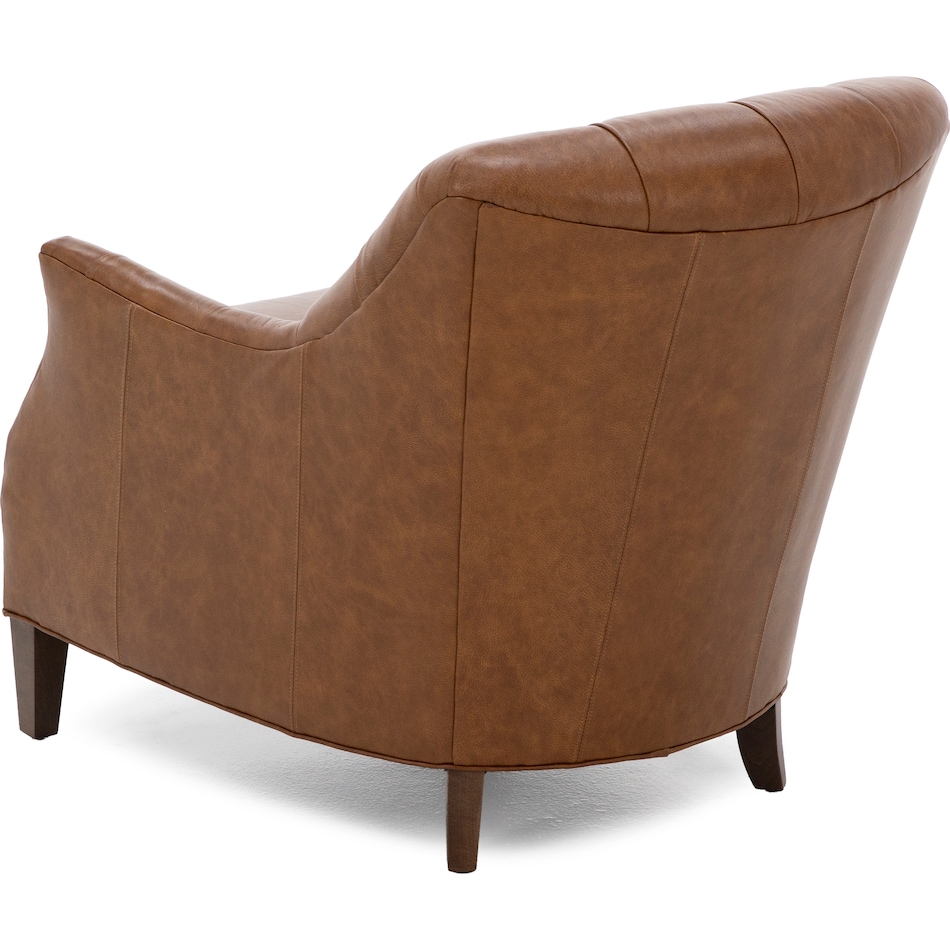 hickory heritage brown accent chair z  