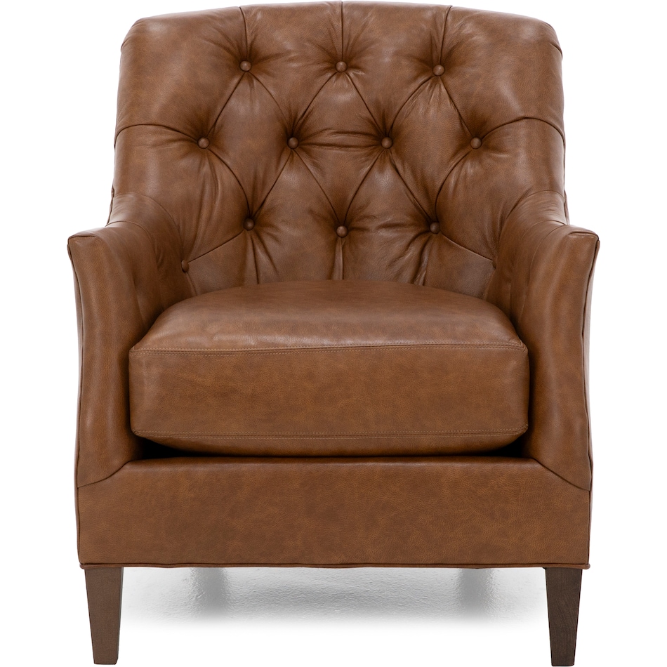 hickory heritage brown accent chair z  