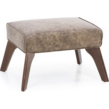Liv Leather Accent Ottoman