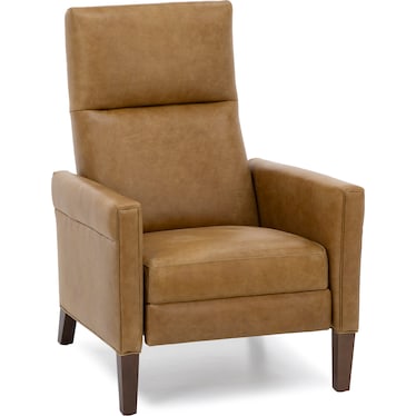 Margaery Leather Pushback Recliner