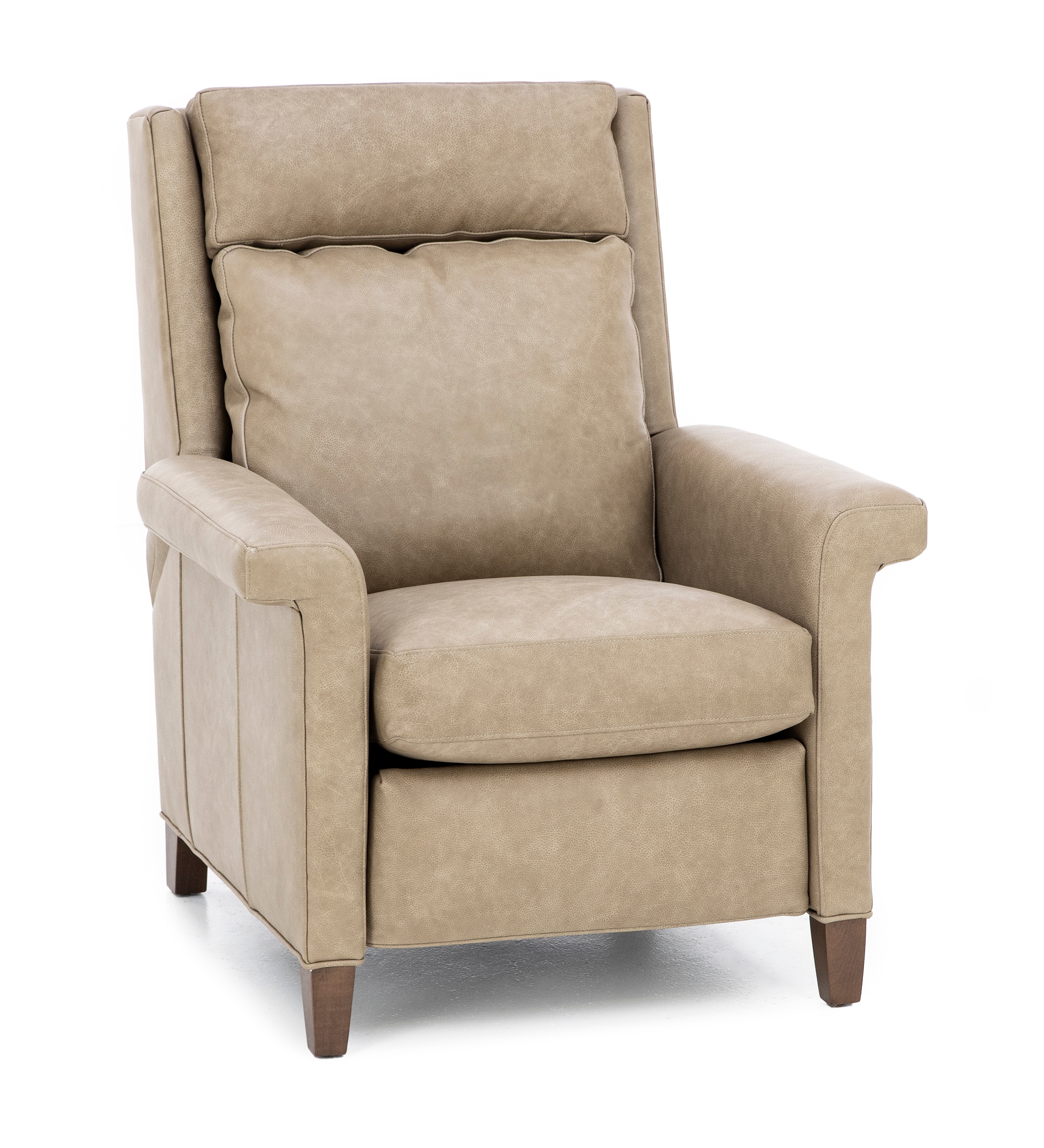 Sienna wood arm push back recliner online