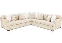 hickory heritage brown sta fab sectional pieces zpkg  