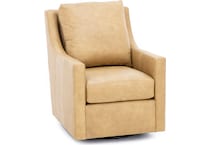 hickory heritage brown swivel chair z  
