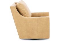 hickory heritage brown swivel chair z  
