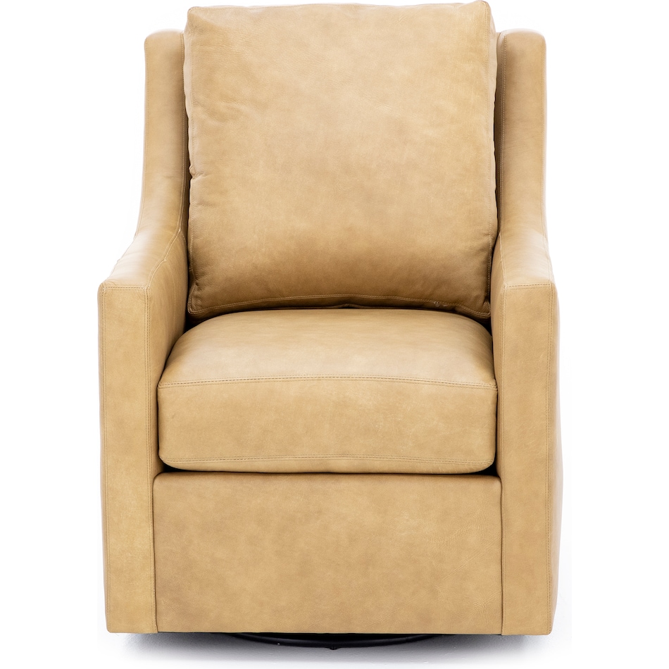 hickory heritage brown swivel chair z  