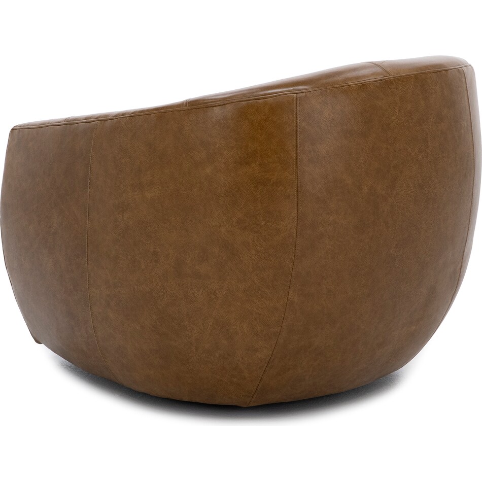 hickory heritage brown swivel chair z  