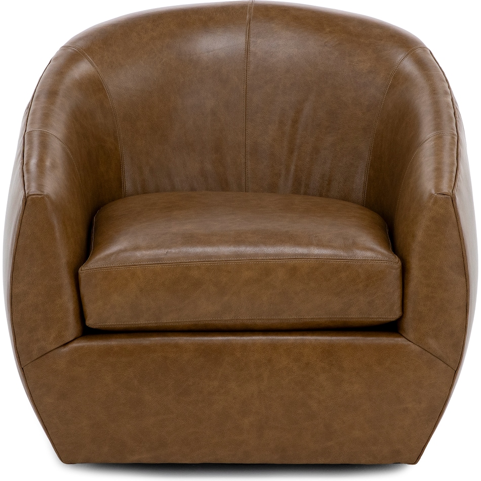 hickory heritage brown swivel chair z  