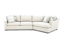 hickory heritage cream sta fab sectional pieces zpkg  