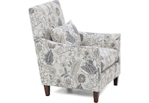 hickory heritage grey accent chair z  