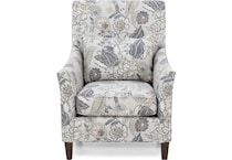 hickory heritage grey accent chair z  