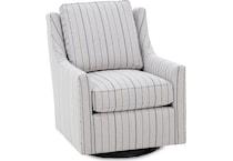 hickory heritage grey swivel chair z  
