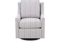 hickory heritage grey swivel chair z  