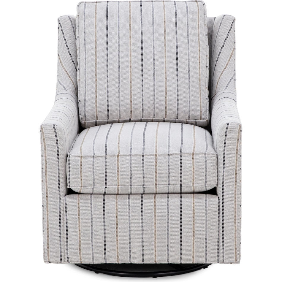 hickory heritage grey swivel chair z  