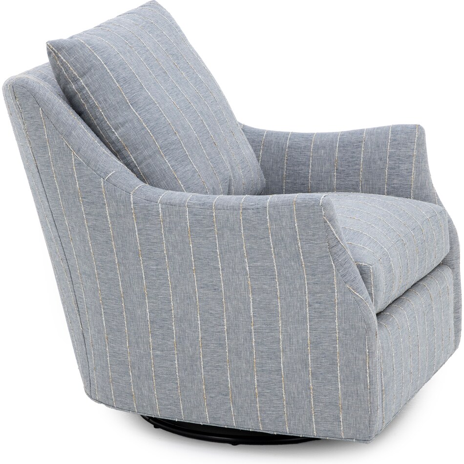 hickory heritage grey swivel chair z  