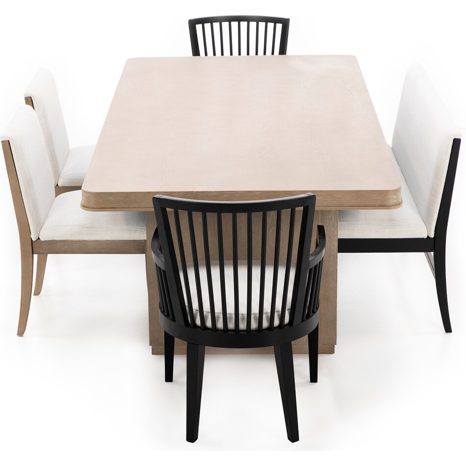 hillsdale furniture llc brown inch standard height rectangle   