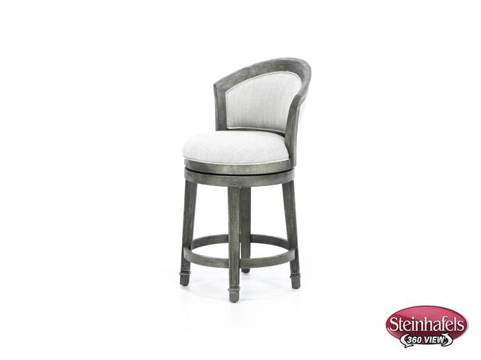 hils beige inch & over bar seat stool  image   