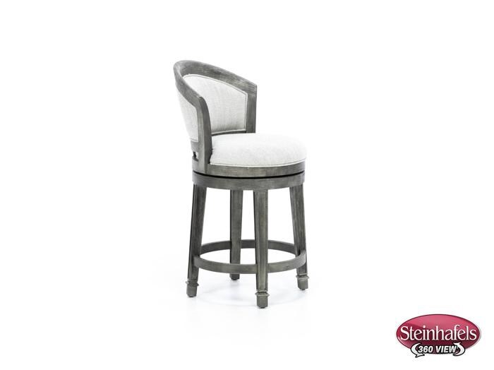 hils beige inch & over bar seat stool  image   