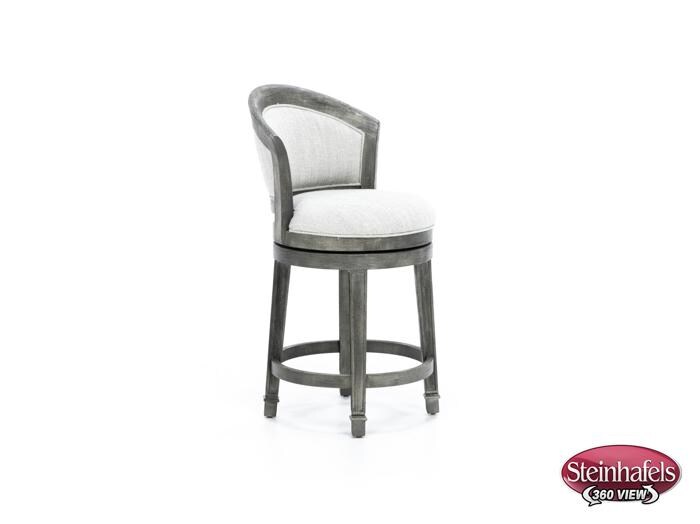 hils beige inch & over bar seat stool  image   