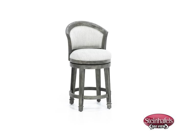 hils beige inch & over bar seat stool  image   