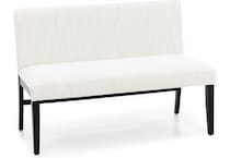 hils black inch standard seat height bench   