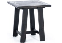 hils black end table   