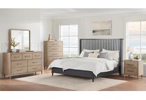 hils black king bed package   