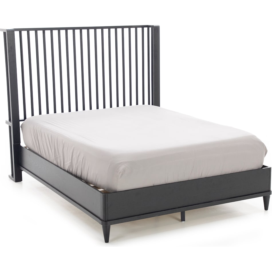 hils black queen bed package   
