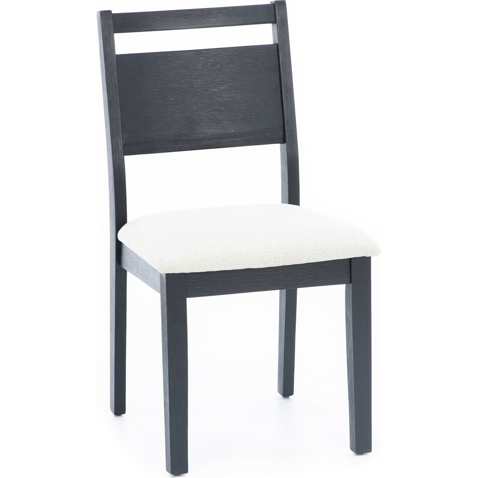 hils black standard height side chair   