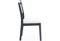 hils black standard height side chair   