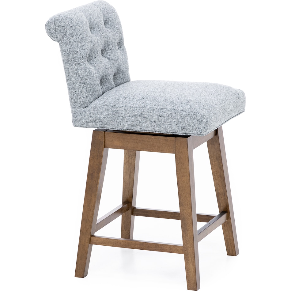 hils brown   grey inch & over bar seat stool   
