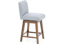 hils brown   grey inch & over bar seat stool   