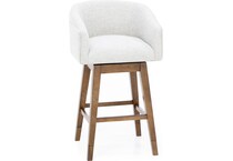 hils brown   oatmeal inch & over bar seat stool   