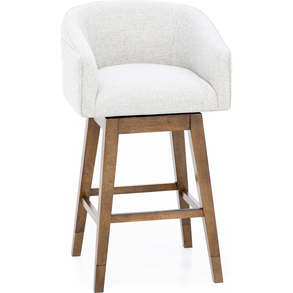 hils brown   oatmeal inch & over bar seat stool   
