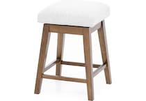 hils brown   oatmeal inch & over bar seat stool   