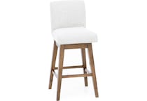 hils brown   oatmeal inch & over bar seat stool   