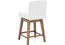 hils brown   oatmeal inch & over bar seat stool   