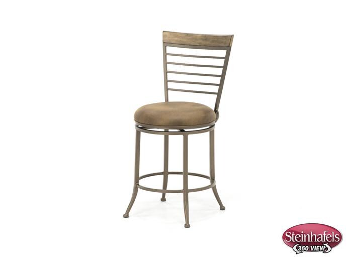hils brown inch & over bar seat stool  image   