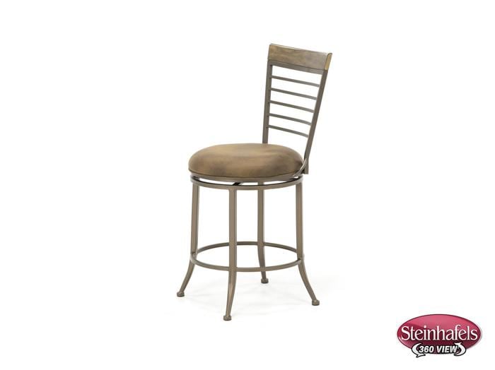 hils brown inch & over bar seat stool  image   