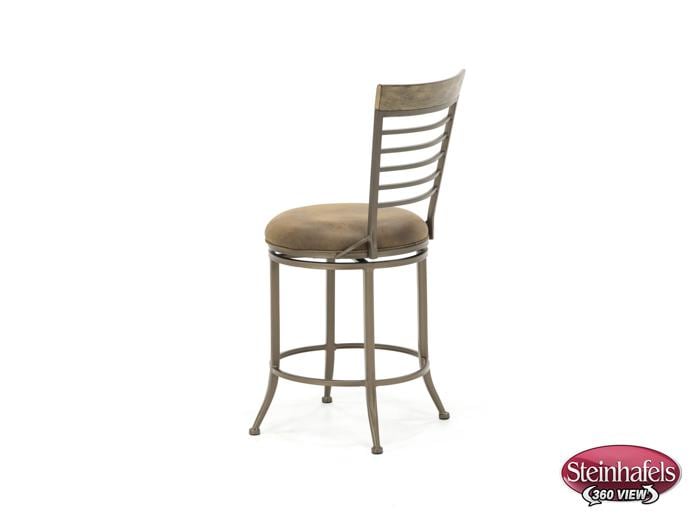 hils brown inch & over bar seat stool  image   