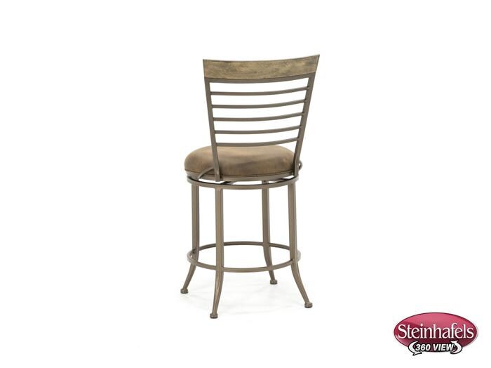hils brown inch & over bar seat stool  image   