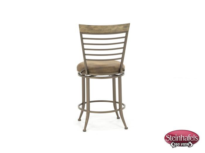 hils brown inch & over bar seat stool  image   