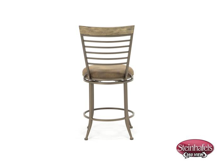 hils brown inch & over bar seat stool  image   