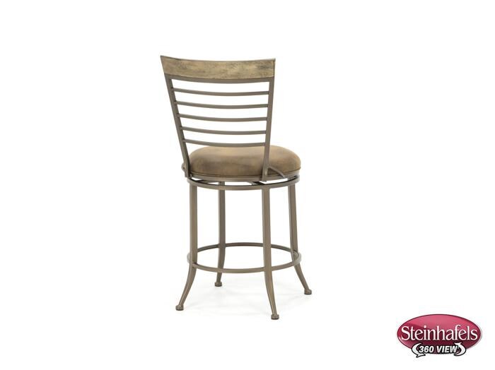hils brown inch & over bar seat stool  image   