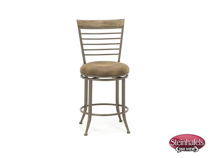 hils brown inch & over bar seat stool  image   