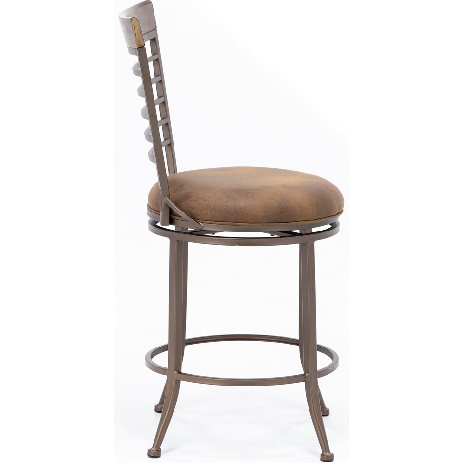 hils brown inch & over bar seat stool   