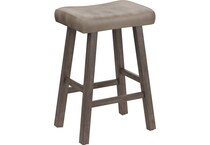 hils brown bar stool   